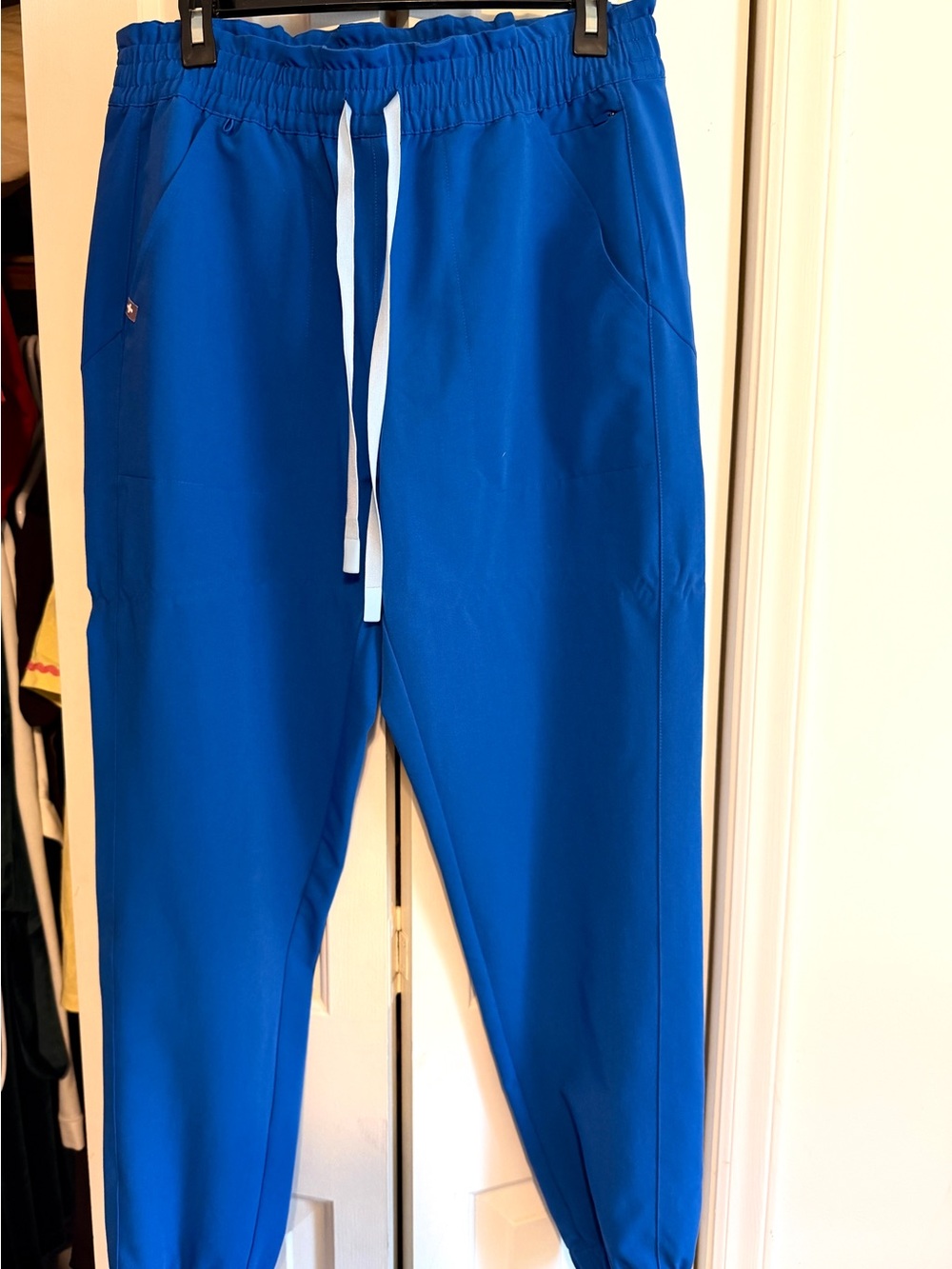 Figs Women's Royal Blue Drawstring Joggers